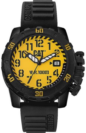 Men's CAT Caterpillar Barricade Black Military Style