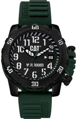 Men's CAT Caterpillar Barricade Green Military Style