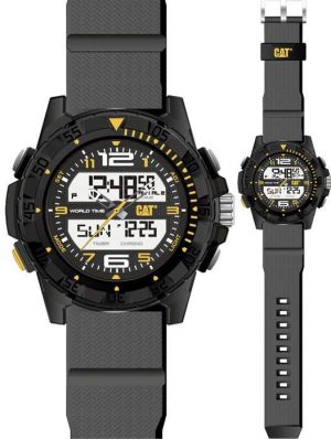 Men's CAT Caterpillar Basecamp Digital Analog Sports 47mm