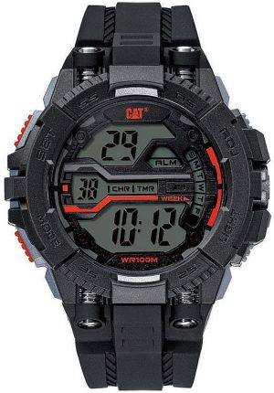 Men's CAT Caterpillar Bolt Digital Sports Chronograph