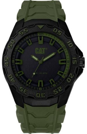 Men's CAT Caterpillar Motion 2020 Black Green Military Style