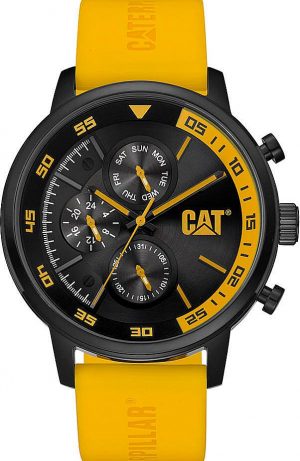 Men's CAT Caterpillar Sail Multifunction Yellow Band