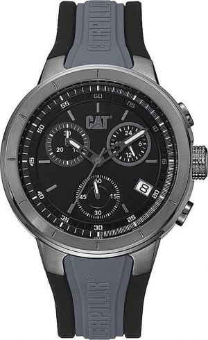 Men's CAT Caterpillar T8 Steel Sports Chronograph 44mm