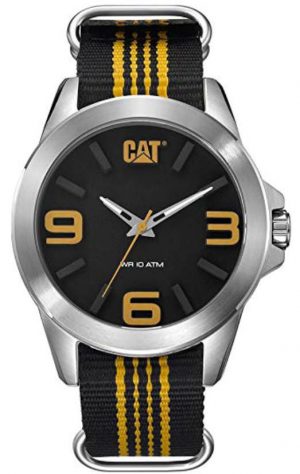 Men's CAT Caterpillar YT Date Nylon strap 45mm